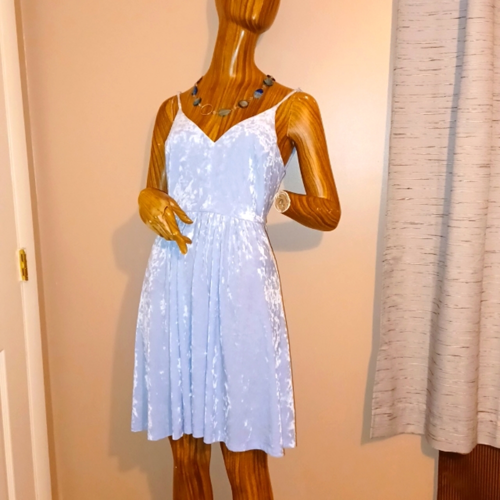 Blue Mini Dress Wild Fable with jewelry included